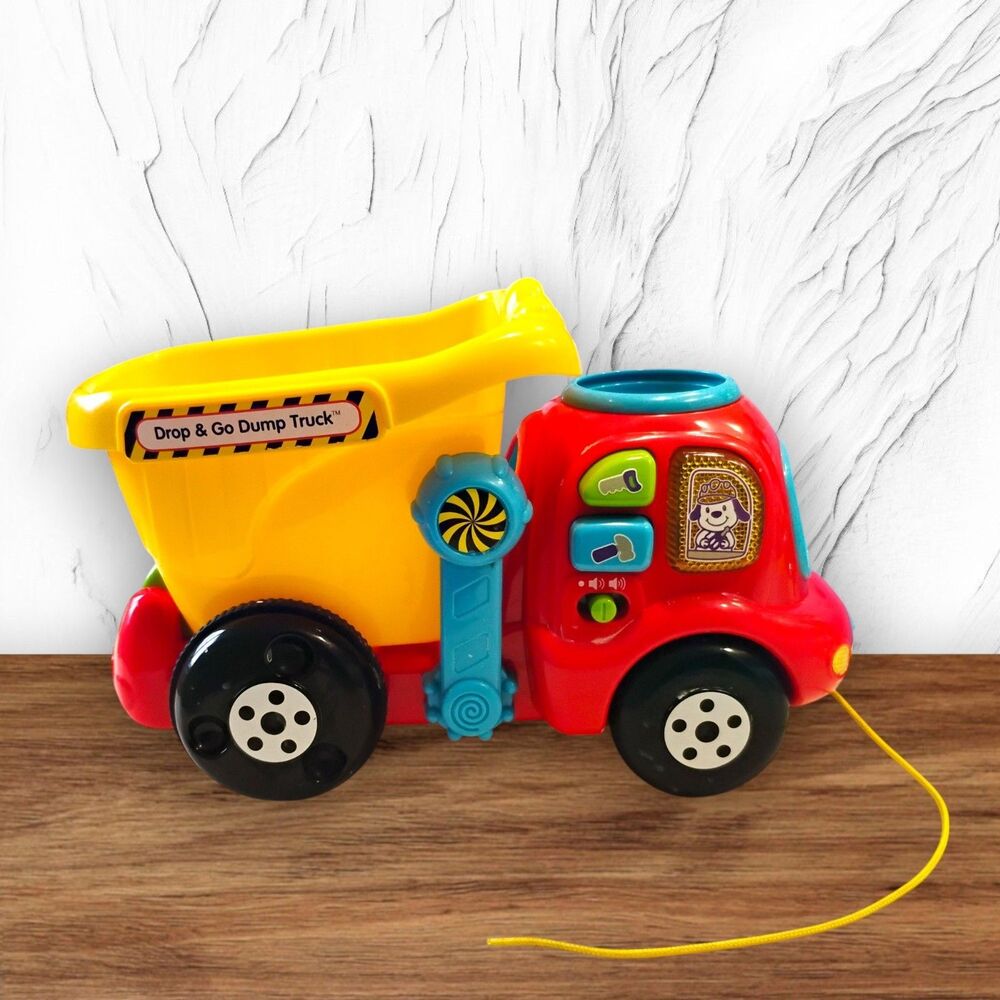Vtech Drop and Go Dump Truck Musical Toddler Toy